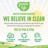 Set of 2 Greenlife Soft-Grip Ceramic Saucepans, , large
