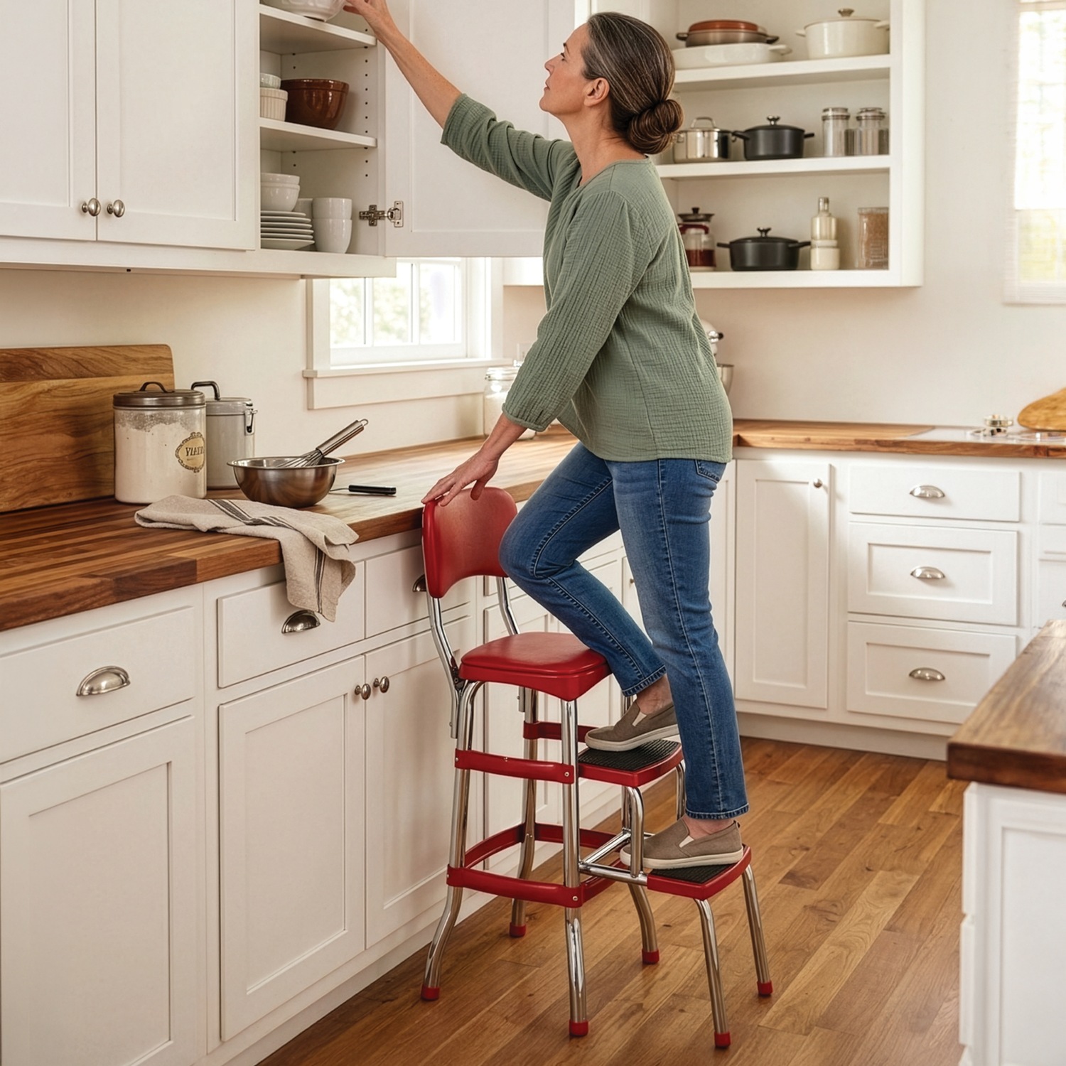 Retro Step-Stool Chair | Country Door