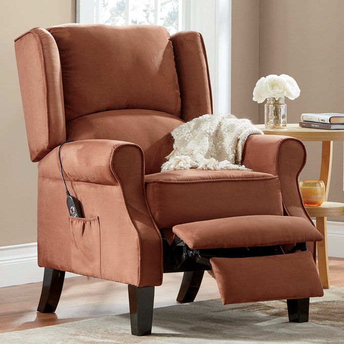 Massage Wingback Recliner Country Door