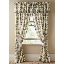 Toile Panel Pair, Black, large