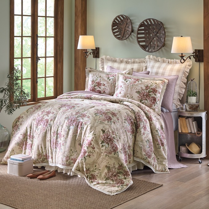 Cottage Romance 3-Piece Comforter Set, , large