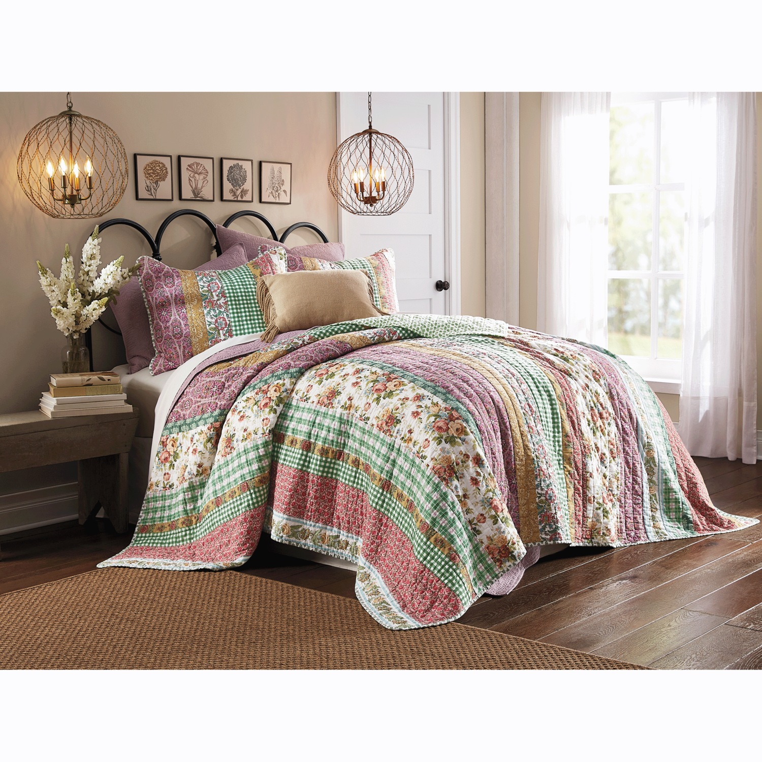 Cameron Oversized Quilt and Sham Country Door