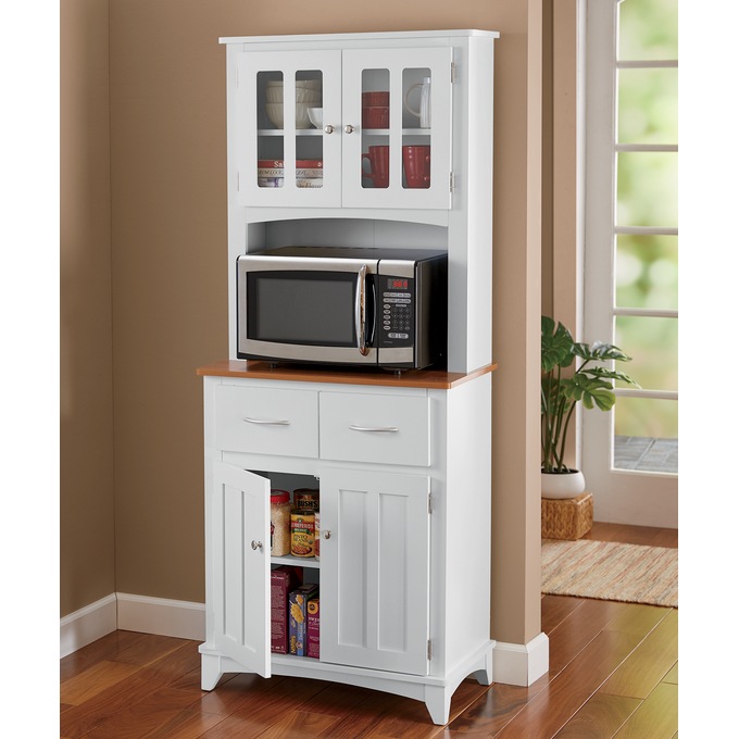 Brook Tall Microwave Hutch Country Door