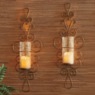 Set of 2 Bella Forte Scroll Sconces, , large