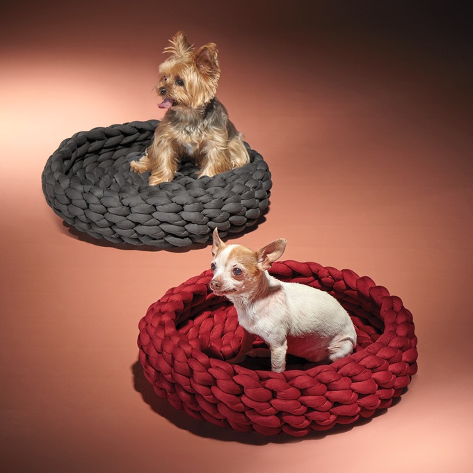 Ultra-Soft Braided Pet Bed, , large