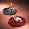 Ultra-Soft Braided Pet Bed, , large