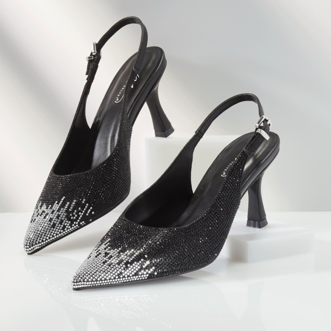 Crystal Ombr&eacute; Slingback, , large