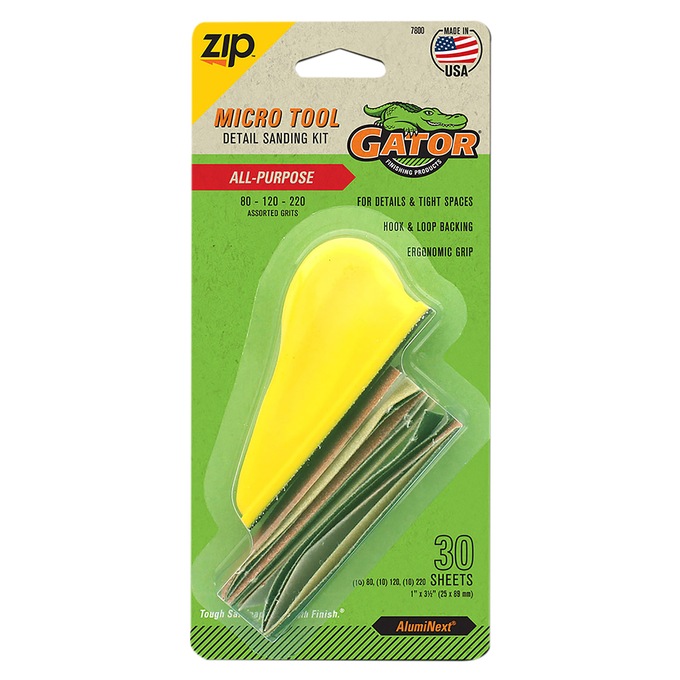 Gator Zip Micro Tool Sanding Kit, , large