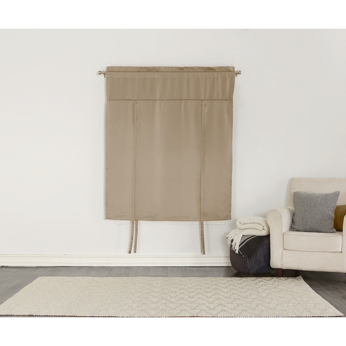 Madison Room-Darkening, Light-Filtering Window Treatments, Taupe, large