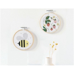 4&quot; Cross Stitch Kit, , large