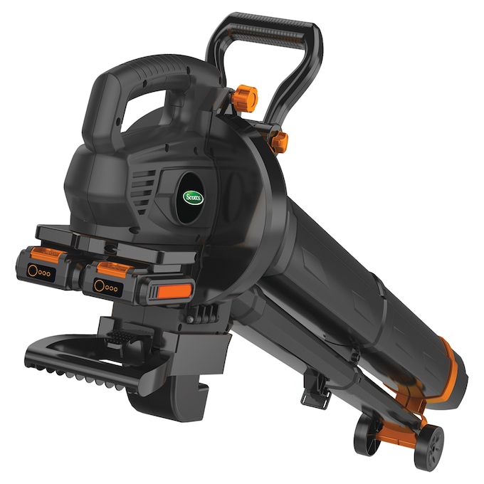 Scotts 2x20V Cordless 3-in-1 Turbo Leaf Blower-Vacuum-Mulcher, , large