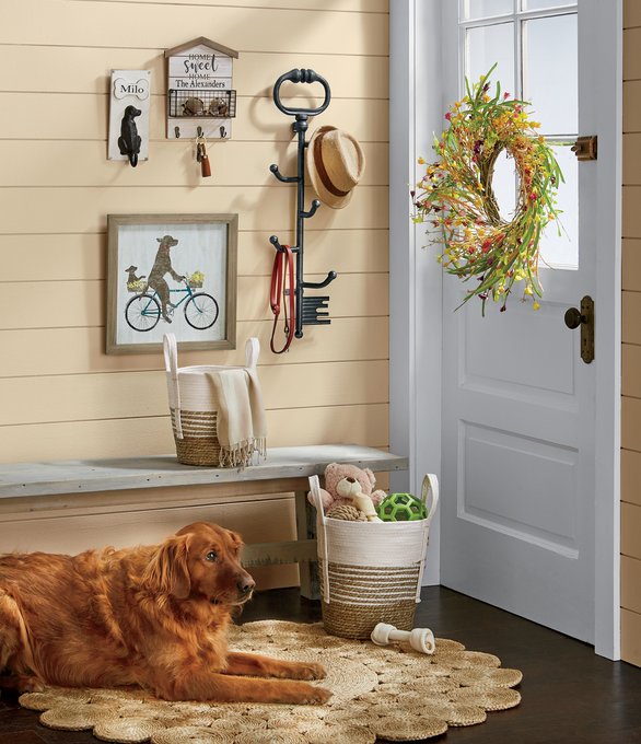Spring Wildflower Wreath, , large