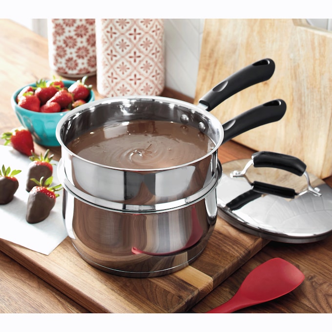 4-Piece Range Kleen 3-Quart Double Boiler Set, , large