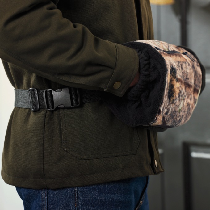 Fleece Camo Muff, , large