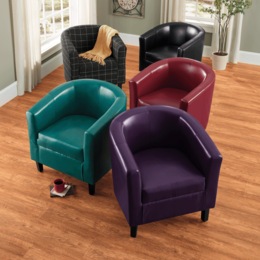 Hudson Barrel Chair, , large