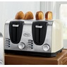 Ginny’s Essential 4-Slice Toaster with 7 Browning Levels, , large