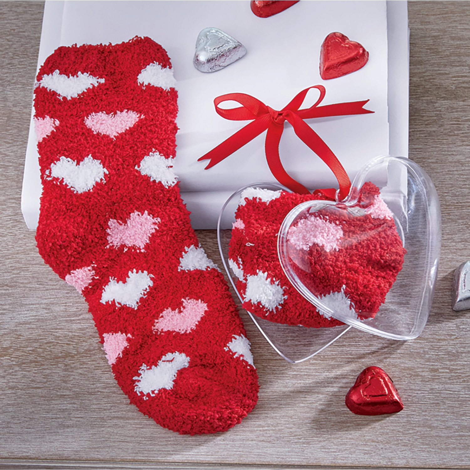 Warm and Fuzzy Sock Gift Set Country Door