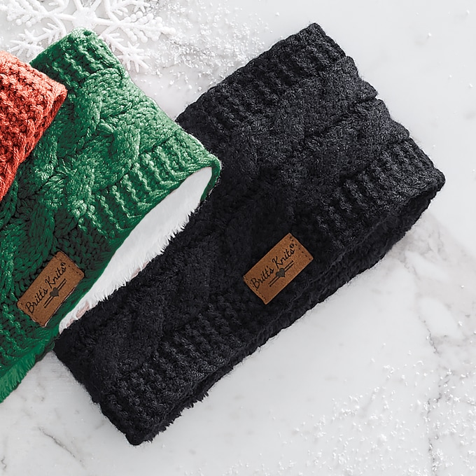 Britt&rsquo;s Knits Headband, Black, large