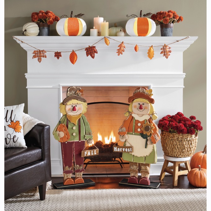 Fall Mantel Set, , large