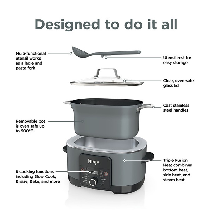 Ninja Foodi 8.5-qt. Multi-Cooker Pro, , large