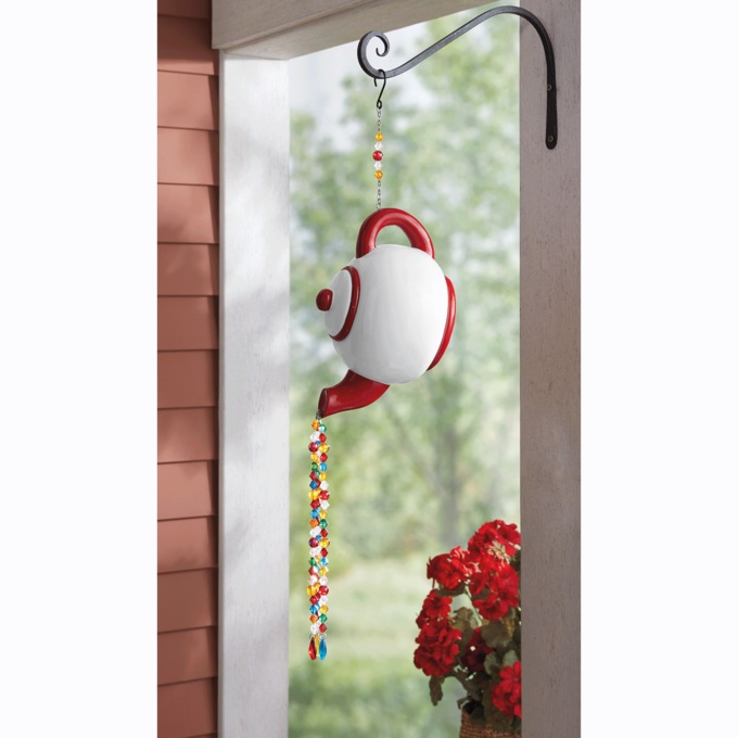 Teapot Hanging Sun Catcher, , large
