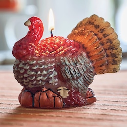 Turkey Tom Figural Candle, , large