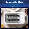 Elite Gourmet 2-Slice Cool-Touch Toaster, White, large