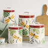 4-Piece Dragonfly Canister Set, , large