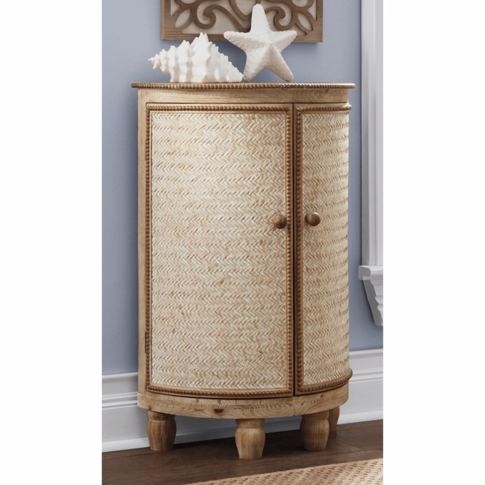 Woven Half-Moon Cabinet, , large