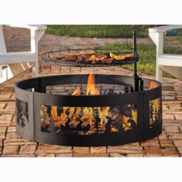 Fire Ring with Grill, , large