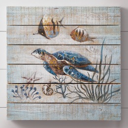 Under The Sea Art On Wood, , large