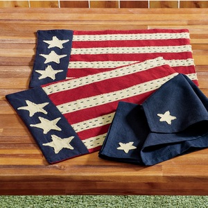 Set of 2 Americana Placemats, , large