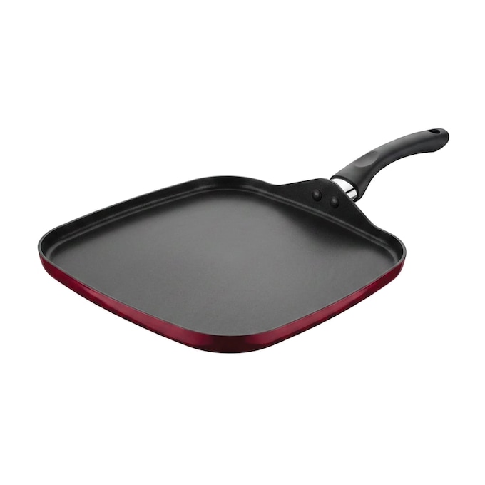 20-Piece Ceramic Metallic Cookware Set, Ruby, large
