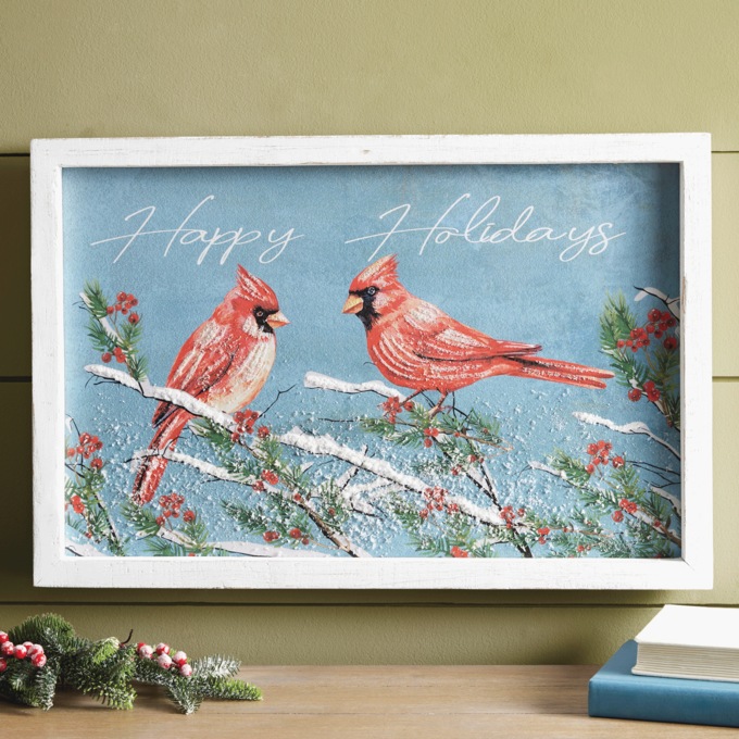 Happy Holidays Wall Art, , large