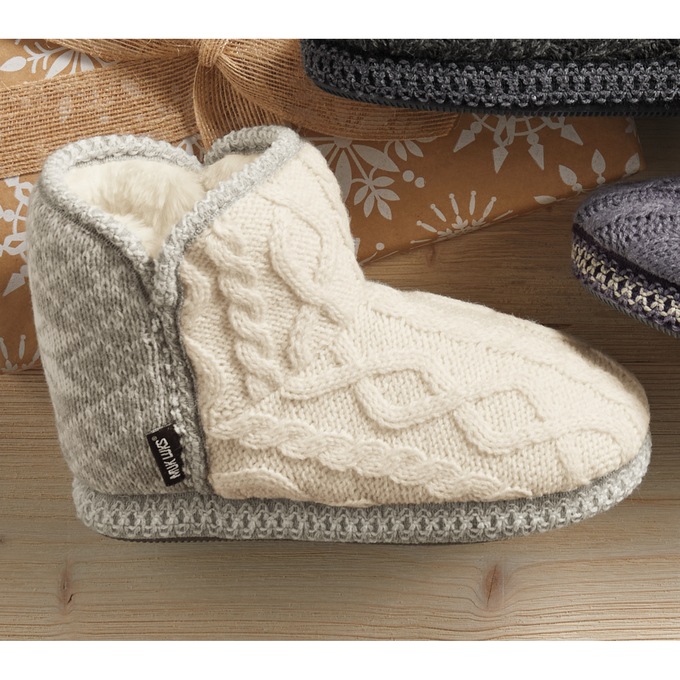 MUK LUKS Women's Leigh Slipper Bootie