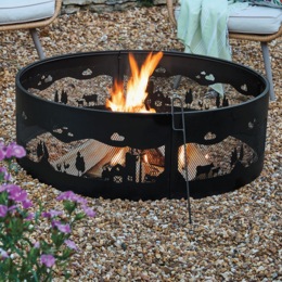 Country Farm Fire Ring, , large