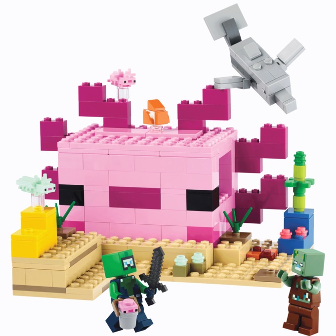 LEGO Minecraft The Axolotl House, , large
