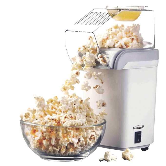 Brentwood 8-Cup Hot Air Popcorn Maker, , large