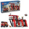 LEGO City Fire Station With Fire Truck, , large
