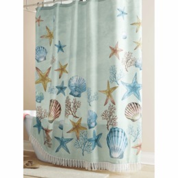Key West Shower Curtain, , large