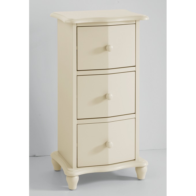 Cabinet,3 Drawer,3 Doors,Side Table,Storage Space,White - On Sale