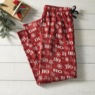 Men&rsquo;s Christmas Fleece PJ Bottom, , large