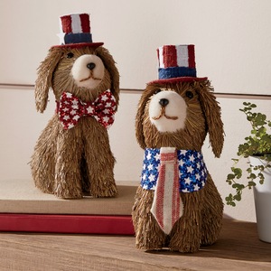 Patriotic Sisal Pup, , large