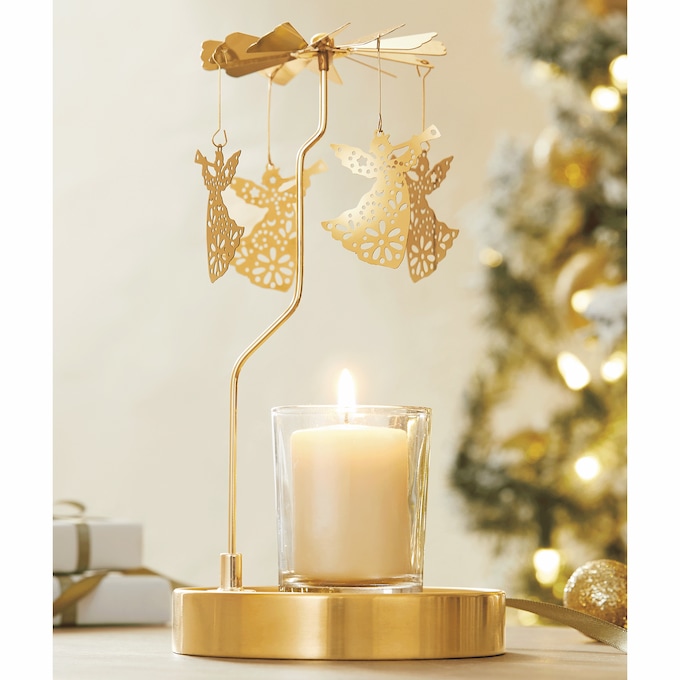 Winter Tealight Spinner, , large