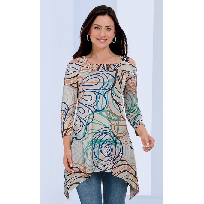 Bright Shark-Bite Top, , large