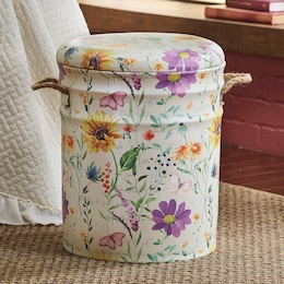Harvest Flower Storage Stool, , large