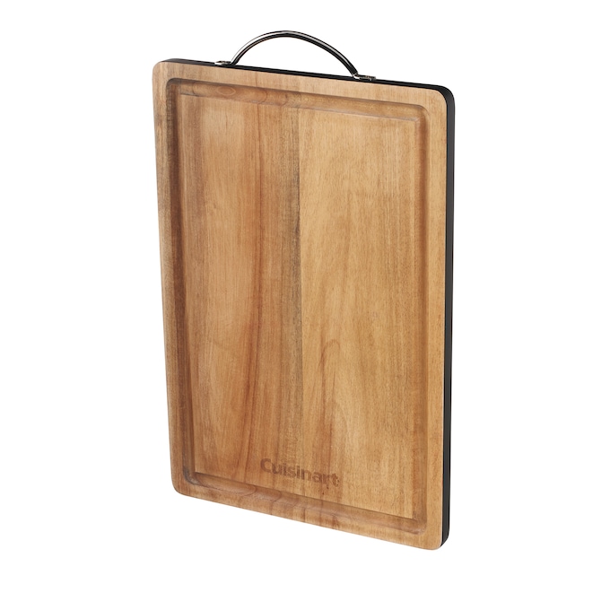 Cuisinart Acacia Reversible Cutting Board with Color Edge, , large