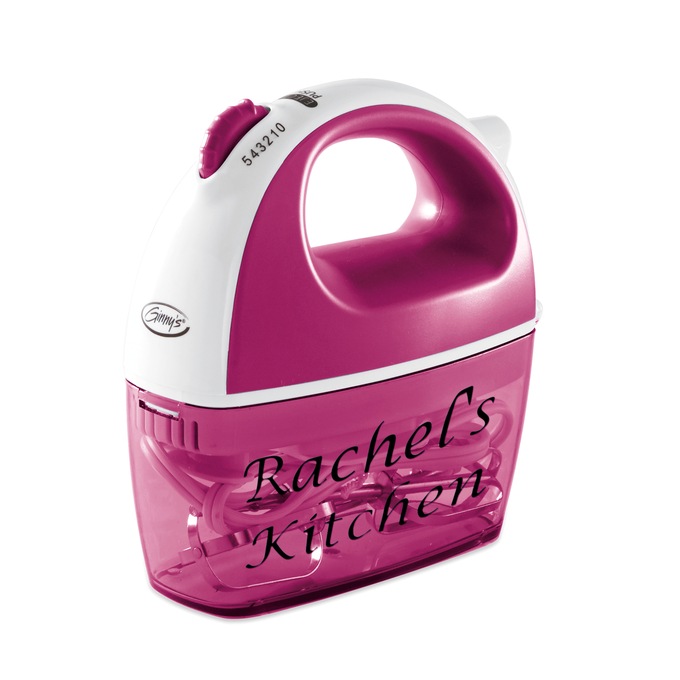 Ginny's Brand 5-Speed Hand Mixer with Storage Case for Cord and Attachments, , large