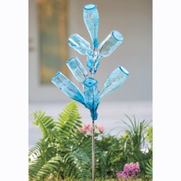 Colored Glass Bottle D&eacute;cor, , large