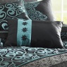 Kismet Woven Jacquard Embroidered Pillow, , large